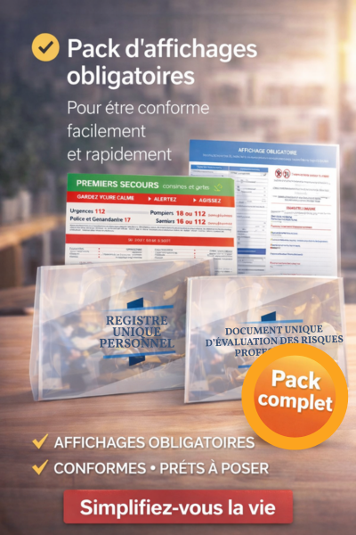 illustration pour Pack de mise en conformité pour TPE et PME (documents obligatoires en entreprise)