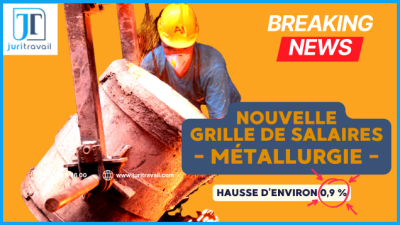La grille de salaires 2026 de la Convention collective unique de la Métallurgie