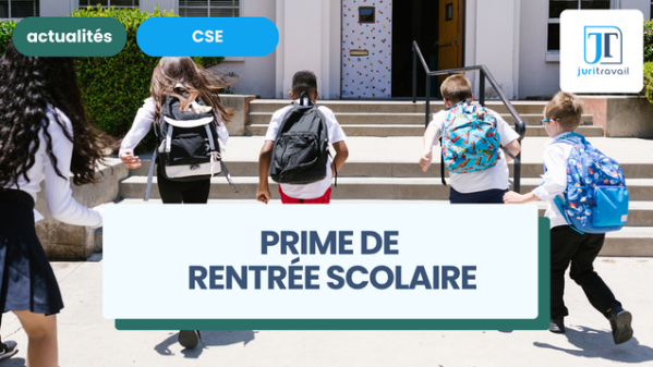 illustration pour Prime de rentrée scolaire versée par le CSE : guide pour les élus et salariés