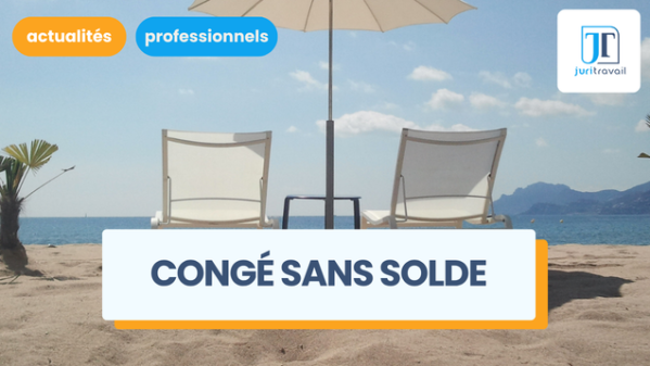 illustration pour Congé sans solde : durée, conditions et conséquences