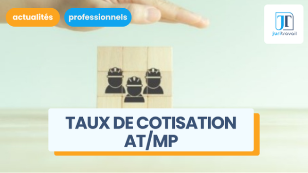 illustration pour Taux de cotisation AT/MP 2026 : accidents du travail et maladies professionnelles
