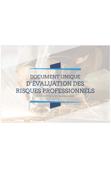 Modèle de Document Unique d’Évaluation des risques DUERP